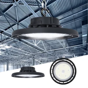 Industrial UFO Warehouse High Bay Lights Factory SMD2835 100W 150W 200W IP65 High Bay Light Series