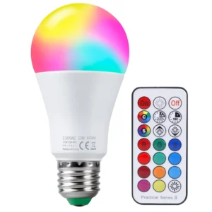 JINK RGB+CCT Matter Smart LED Bulb E14 E27 G10 WiFi App Voice Control Color Changing Dimmable Light Bulb for Smart Home