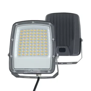 KCD Floodlight LED Lamp Retrofit Long Distance Lens 100w 200w 300w 400w Outdoor Dimmable LED Flood Light for Construction