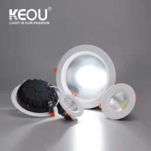 KEOU Cob Downlight 7W 12W 18W 30W Led Recessed Lighting Spot Lights
