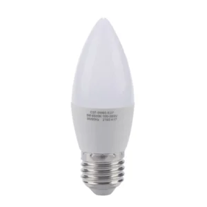 LED Candle Bulb Plastic Coated Aluminum Bulb E27 E14 Screw Mouth High Brightness C35 C37 3W 5W 7W 9W AC110-265V