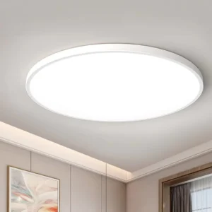 LED Ceiling Light 36W 42W 3 Color Ultra Thin Spot Lights Indoor Deco Tri Proof Round Downlight Living Room Waterproof Modern