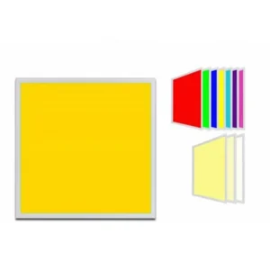 LED Color Flat Panel Lamp RGB Colorful Panel Light Remote Control Adjustable RGB Ceiling Lamp