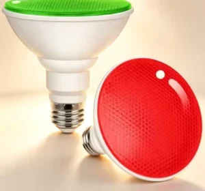 LED Colored Bulb Waterproof Spotlight for Christmas Halloween & Party Decor