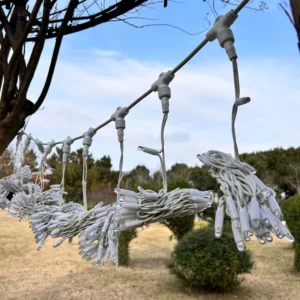 LED Curtain String Lights Outdoor Decoration