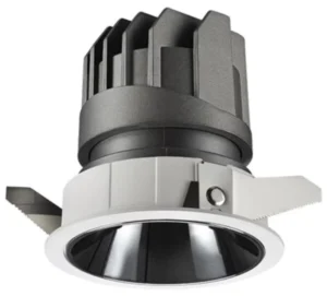 LED Downlight Anti Glare 10w For Hotel Commercial Aluminum Downlights Recessed Anti Glare Inner Spot Lights 20w 30w 40w 50w COB