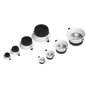 LED Downlight Panel Light Dimmable Recessed Ceiling Light for Office Kitchen and Bathroom Anti-Glare LED Down Light