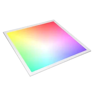LED Flat Panel Light RGBW Smart Light Panels for Living Room Aluminum Body IP20 Rating