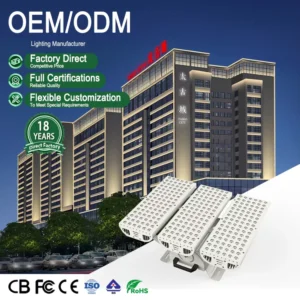LED Flood Light 96*3W IP65 Waterproof Outdoor Lighting 5 Year Warranty High Lumen LED Floodlight