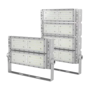 LED Flood Light Kit with Die Cast Aluminum Heat Dissipation for Outdoor Large Area Lighting