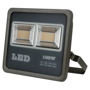 LED Floodlight 100W Sports High Power Waterproof IP66 Outdoor Black Aluminum Garden LED Floodlight