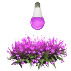 LED Grow Light Bulb Adjustable Umbrella Design for Indoor Plants Seed Starting Bloom