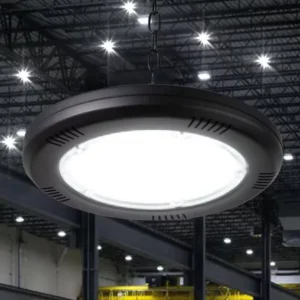 LED High Bay Light 100W 150W 200W Factory Warehouse Airport Showroom Exhibition Hall Commercial Industrial Lighting