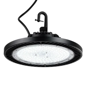 LED High Bay Light AC100-277V 150W 15000LM 5000K 5ft with US Plug Warehouse Shop Barn Garage