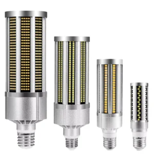 LED High Power All Metal Corn Light 120W Aluminum Energy Saving Bulb Ra80 360 Degree Beam Angle IP42 Rated Warehouse Workshop