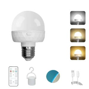 LED Magnetic Battery Operated Rechargeable Camping Lamp