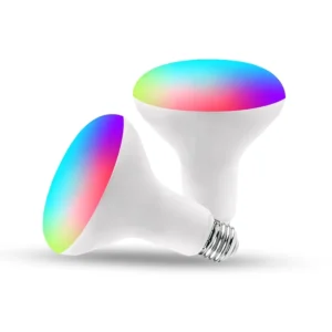 LED RGBTW Smart Alexa Tuya Voice Control Wifi Bluetooth Spotlight Lamp Led Smart Bulb Home Decoration Ambient