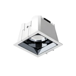 LED Recessed Square Downlight Anti glare Indoor Lighting Square Spotlight Wall Washer Suitable for Home Hotel Living Room