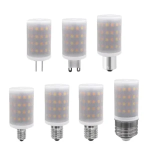 LED Smart Corn Bulb Light Lamp TUYA Zigbee Bluetooth WIFI Timer Setting G9 G4 E11 E12 E14 E17 T10 G8 BA15D BA15D BYA15D 4W