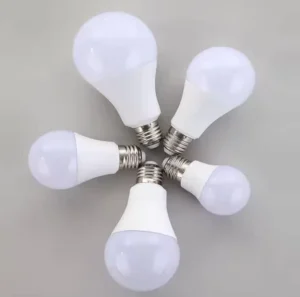 LED Smart Light Bulb for Household Use E27 B22 Raw Material Intelligent Control RGB Dimming 3W 6500K CRI 80 90