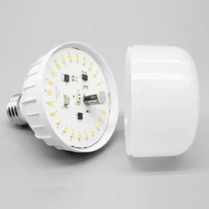 LED T Bulb SKD CKD 20/30/40/50W Aluminum Coated Plastic Lamp Body Indoor Lighting for Home Office E27/B22 Bases