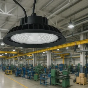 LED UFO Bay Light 100W IP66 Waterproof Industrial Light for Warehouse and Manufacturing Facility