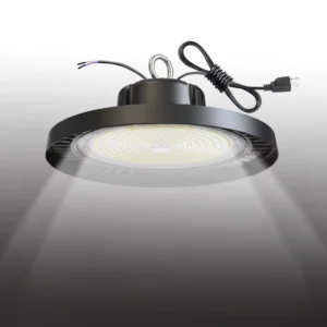 LED UFO Highbay Light 100W-300W 150LM/W 1-10V Dimmable DLC ETL Listed 2835 SMD Die Casting Aluminum Industrial Warehouse Light