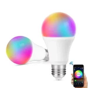 LED WiFi Color Light Google Smart Life App Home Smart Light Bombillos RGB LED Light Bulb