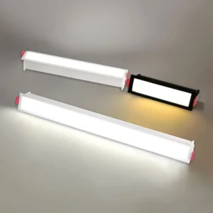 Laser Blade Aluminum Black IP44 Modern LED Recessed Ceiling Downlight with SMD Chip Indoor Spot Light