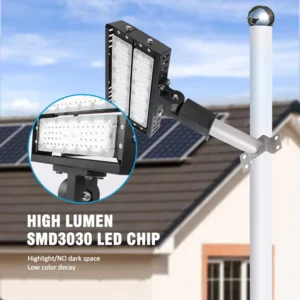 Led Flood Light Street Garden Solar Led Flood Light with Remote 100W 150W 200W 250W 300W IP66