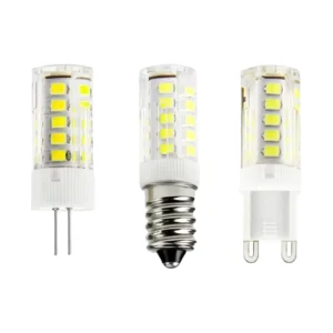 Led Lamp Bead Crystal Light G4 G9 E14 33 Beads 2835 SMD Ceramic Small Corn Lamp Bulb 5W 230V 360 Degree