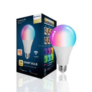 Lighting Color 7W 9W Music E14 B22 E26 E27 RGB Tuya Smart WiFi Bulb LED Light Bulb Lamp