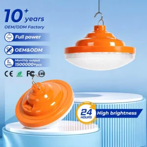 Lighting Home 100W 150W 200W 300W LED Rechargeable Emergency Bulb Lamp