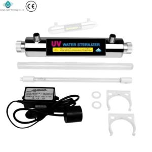 Manual Plastic RO Water Filter Equipped UV Germicidal Sterilization Lamp for Family Hotel Daily Drinking Water Filtration