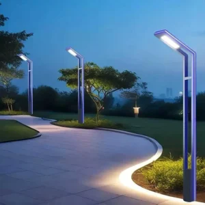 Manufacturer Customization LED Square Aluminum Garden IP65 Lighting Solution Power Supply Outdoor Street Light Fixtures