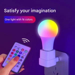Manufacturer LED Smart Bulbs Cross border RGB Bulbs Household Ambient Lights Remote Control Colored Bulbs Wi Fi 7W 9W 10W