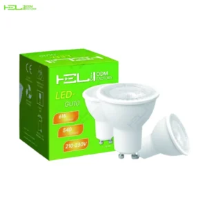 Manufacturers Direct Sale 165-265V GU10 Base Remote Control 6W 540LM Mini LED Spotlight