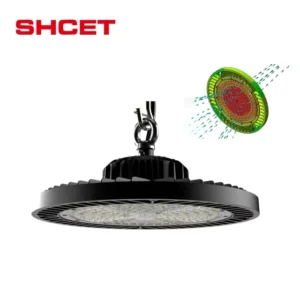 Manufacturers LED High Bay Light Annular Lens 50W 100W 150W 200W for Ceiling Workshop Warehouse Garage Shop Industry