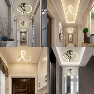 Modern Aluminum LED Ceiling Light Minimalist Indoor Living Room Home Decoration LED Ceiling Lamp