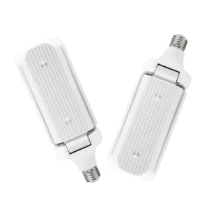 Modern Blade LED Bulb Fan Blade Foldable Light 360 Degree Beam Angle Dimmable Touch Control 48W Multi Color Temp High CRI 80