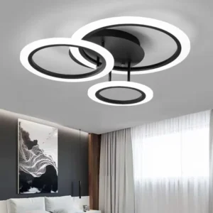 Modern Indoor LED Chandelier Ceiling Light for Living Room and Kitchen with Pendant Design for Home Office
