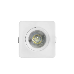 Modern LED Ceiling Downlight Recessed Mounted Square Aluminum Indoor Lighting for Home Office Adjustable
