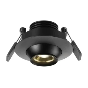 Modern LED Ceiling Light 3W 5W COB Chip Recessed Downlight Focused Zoom 10-50 Beam Angle CRI 95 Cabinet Display 220V 3000K