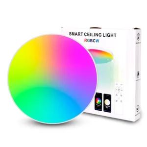 Modern Round Smart LED Ceiling Light for Living Room Indoor 20W Surface Ceiling Light