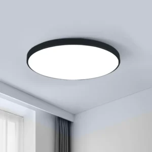 Modern Style IP20 Ultra Thin LED Emergency Recessed Ceiling Light Motion Sensor Aluminum Base Crystal Finish