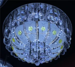New Design Color-changing Indoor LED Ceiling Light 18002-600 With MP3 and RGB and Remote, Factory Price
