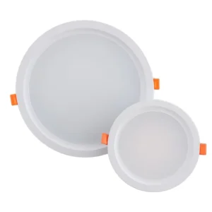 New Design Recessed Indoor Lighting Round Ceiling LED Light Panel Adjustable Downlight