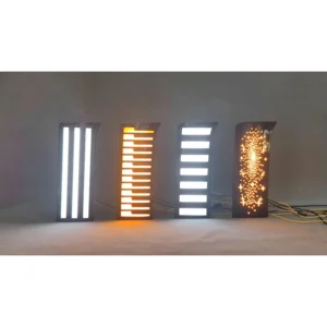 New LED Daytime Running Lights for Toyota Tundra Blade Mustang Sichuan Character Starry Style