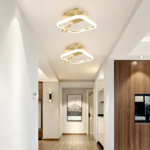 Nordic Modern LED Ceiling Lamp Acrylic Indoor Lighting for Home Dining Tables Living Room Aisle Entrance Corridor Decoration