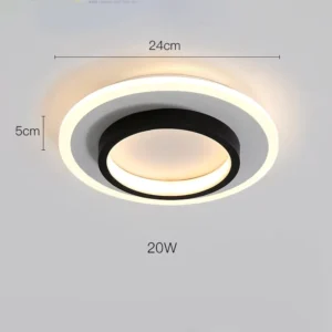 OEM Contemporary Bedroom Living Room Indoor Ceiling Light Decoration Round Modern Led Ceiling Lamp